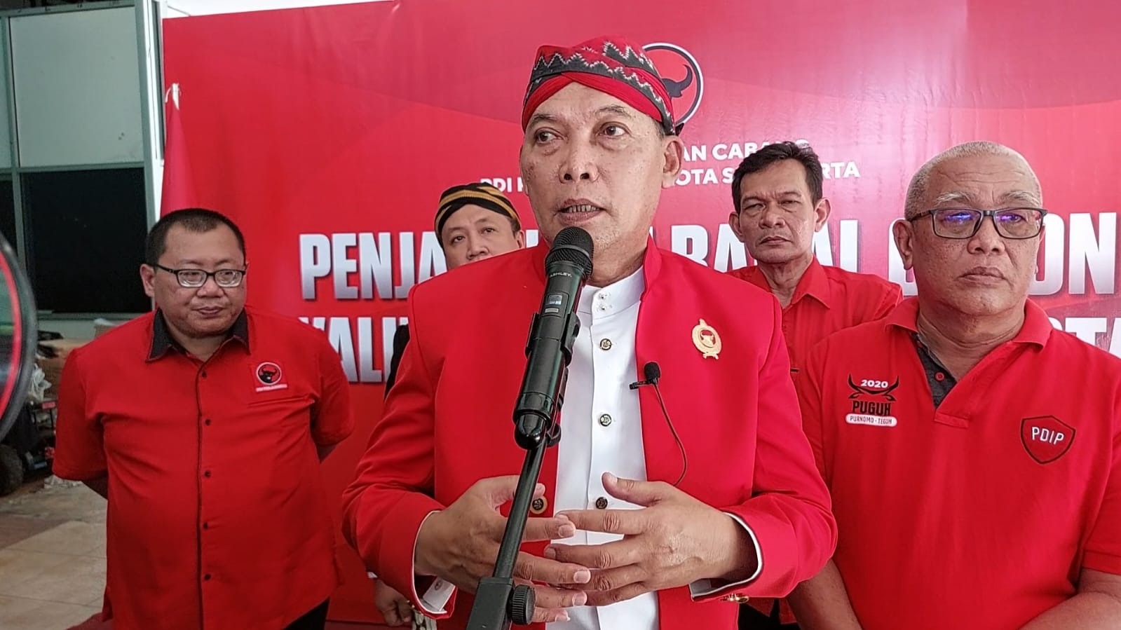 Nama Teguh Prakosa masuk dalam penjaringan calon ketua DPC PDIP Kota Solo.