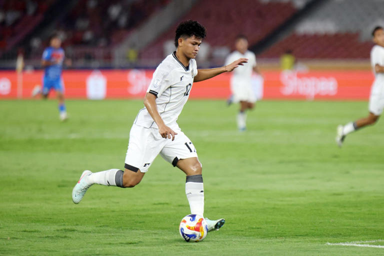 Pemain Timnas U-23 Indonesia Hokky Caraka.