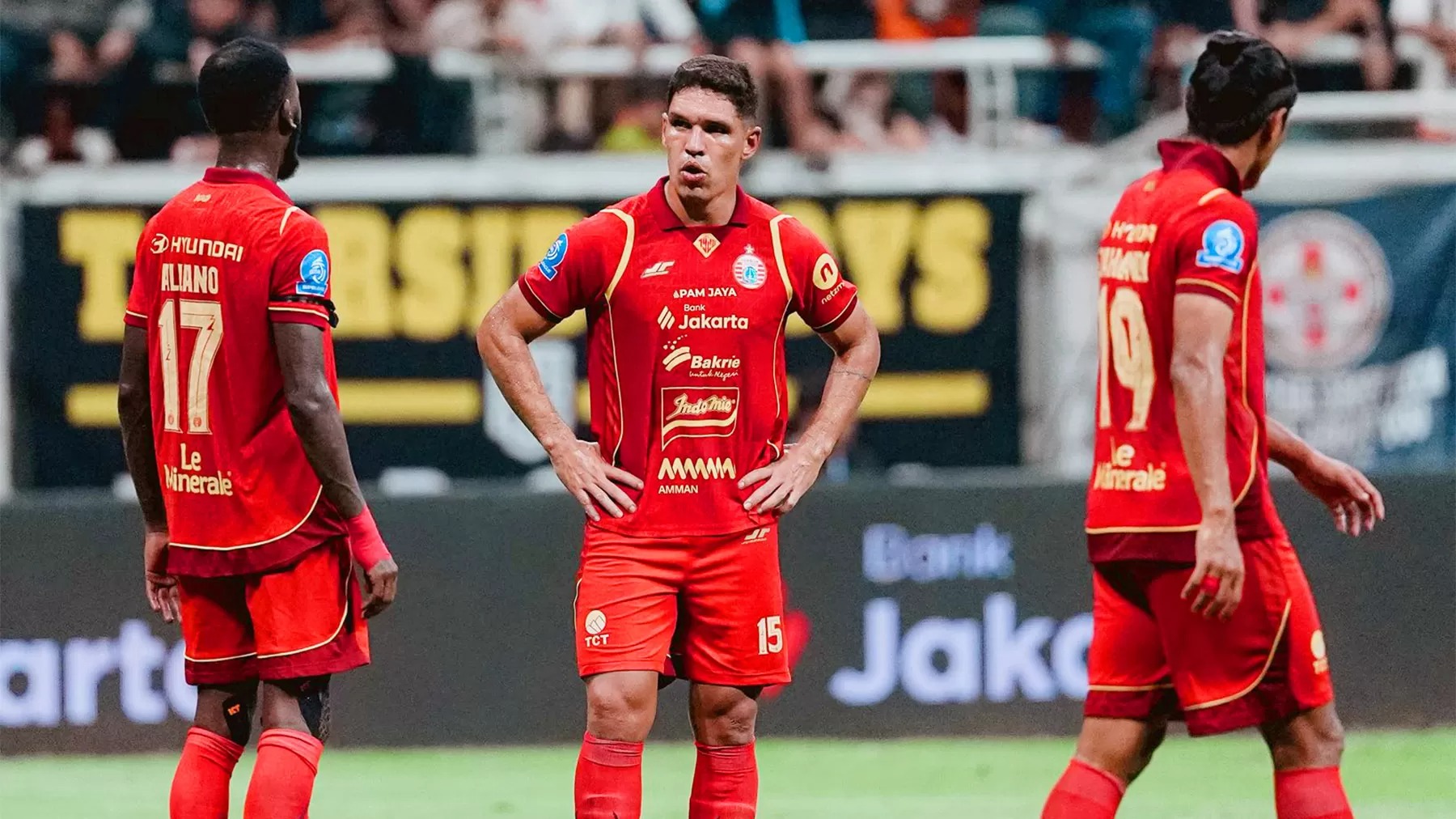 Persija Jakarta harus puas bermain imbang 1-1 saat melawan Bali United FC.