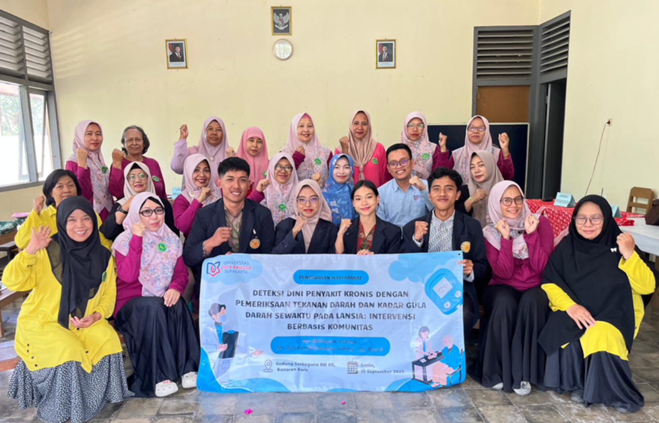 Deteksi Dini Penyakit Kronis di Sukoharjo oleh Universitas Duta Bangsa.