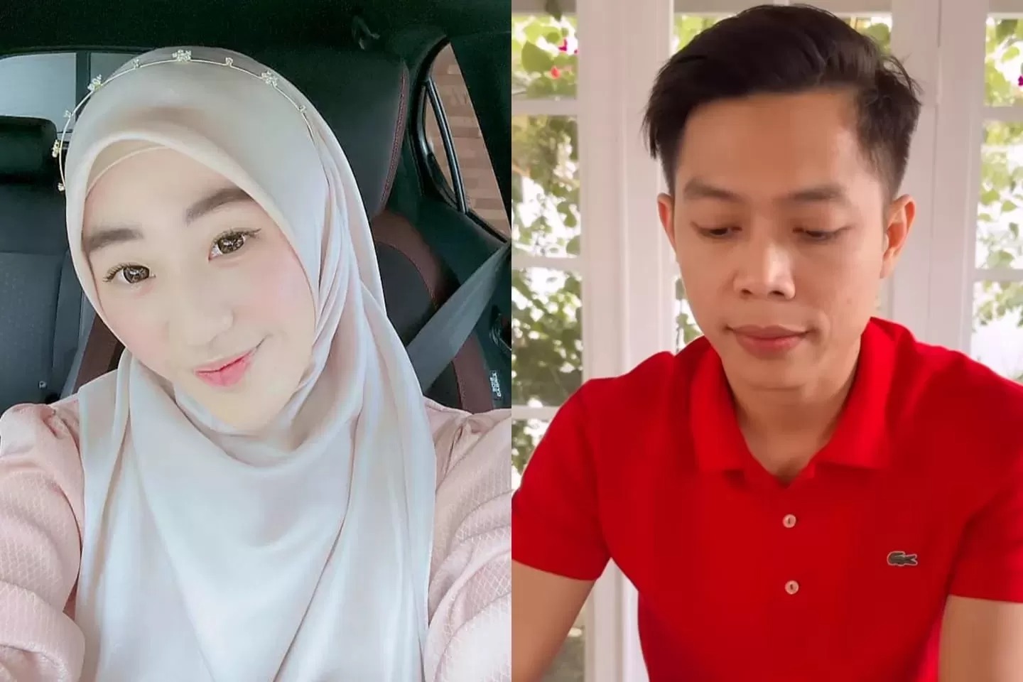 Larissa Chou dan suaminya, Ikram Rosadi.