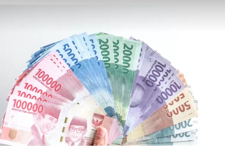Ilustrasi uang rupiah gaji PNS.