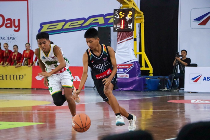 MENANG : SMAN 1 Klaten Pastikan Tiket Playoffs Honda DBL 2025