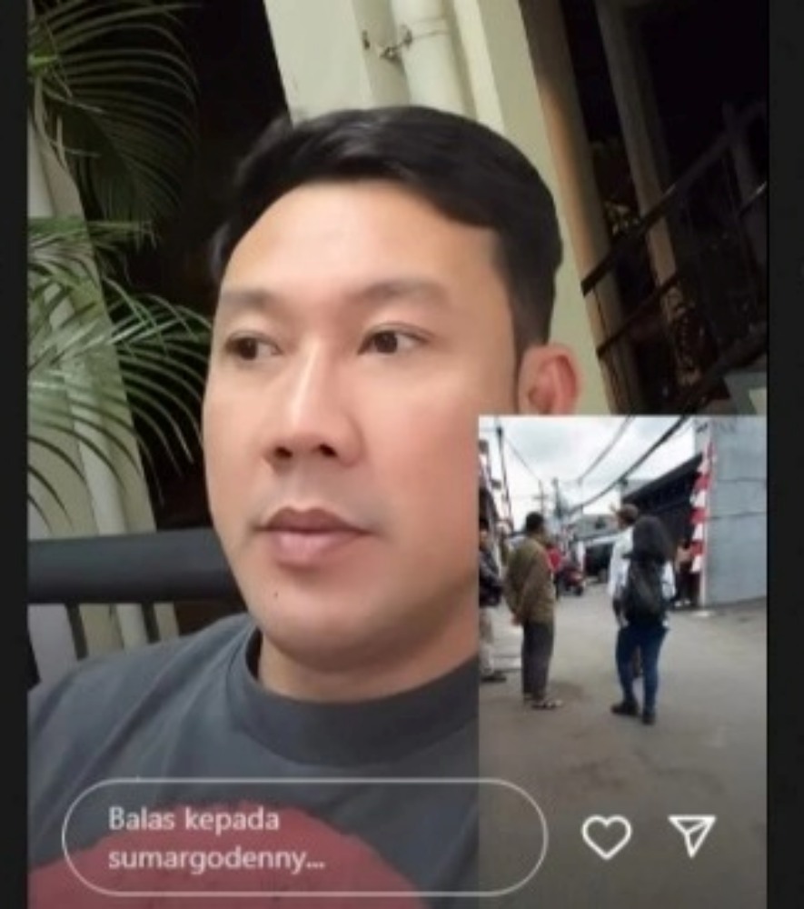 Denny Sumargo Pastikan Ahmad Sahroni Belum Kabur ke Luar Negeri saat Rumahnya Dijarah.