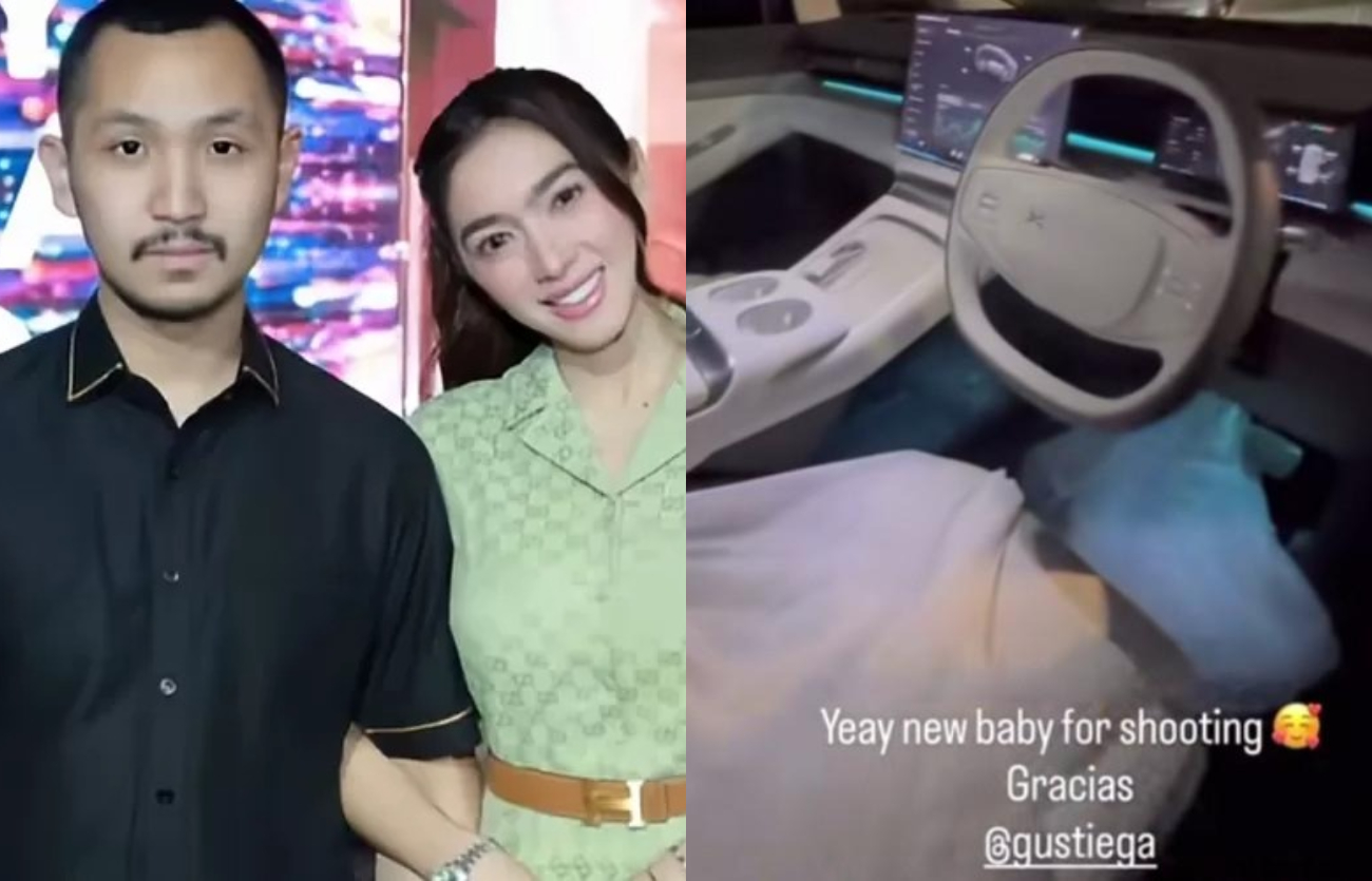 Angel Karamoy dapat hadiah mobil Rp1 Miliar dari sang kekasih, Gusti Ega.