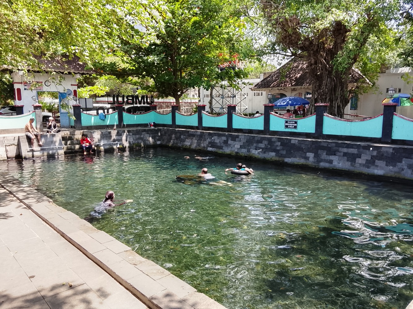 Umbul Duda atau Katunda di Kawasan Umbul Pengging, Boyolali.
