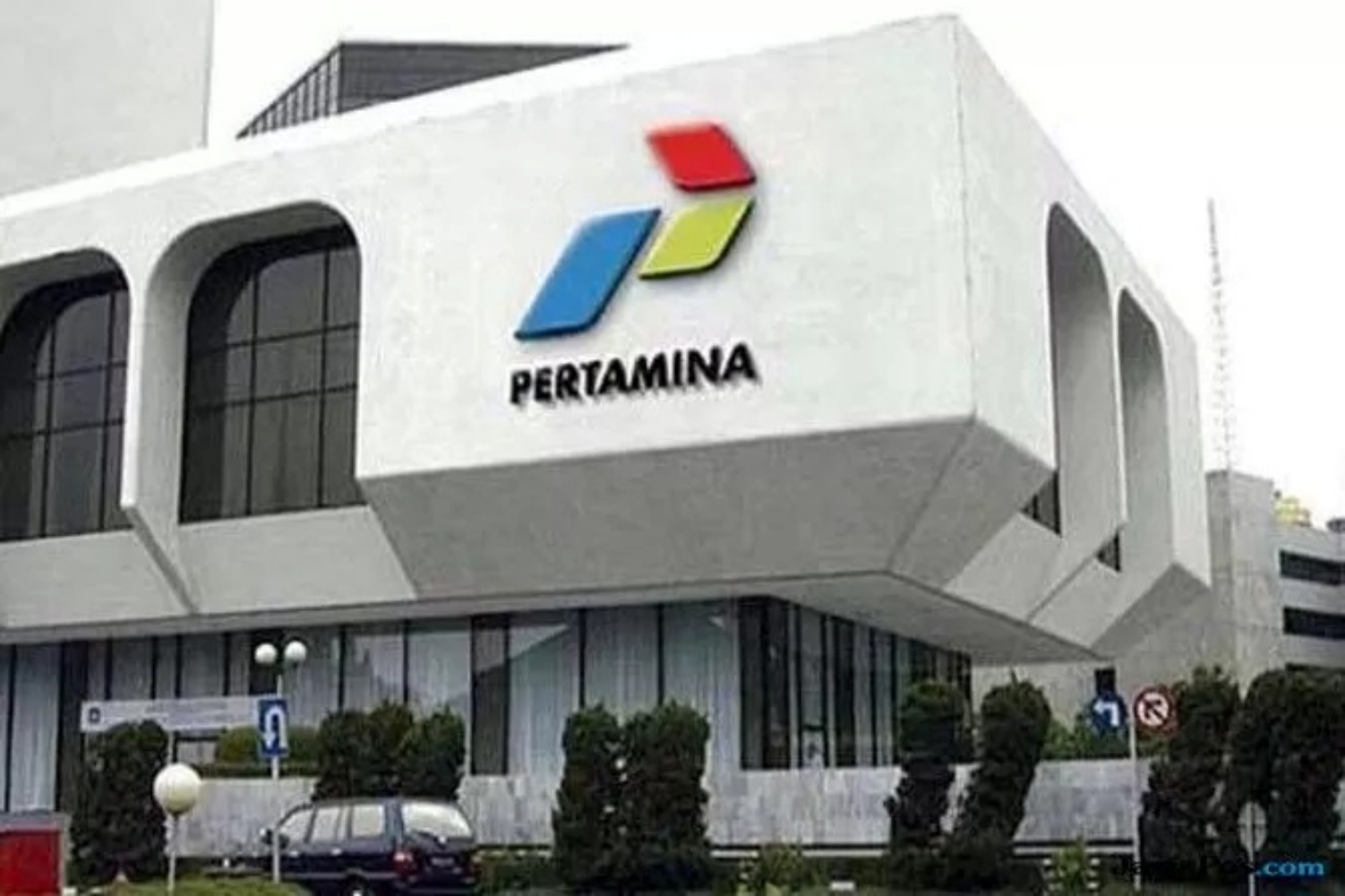 Ilustrasi kantor Pertamina.