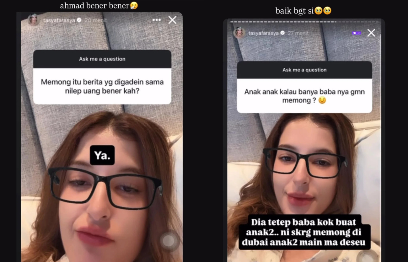 Beredar tangkapan layar diduga konten exclusive di media sosial Tasya Farasya.