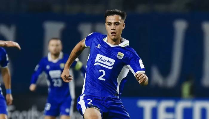 Eliano Reijnders pemain Persib Bandung.