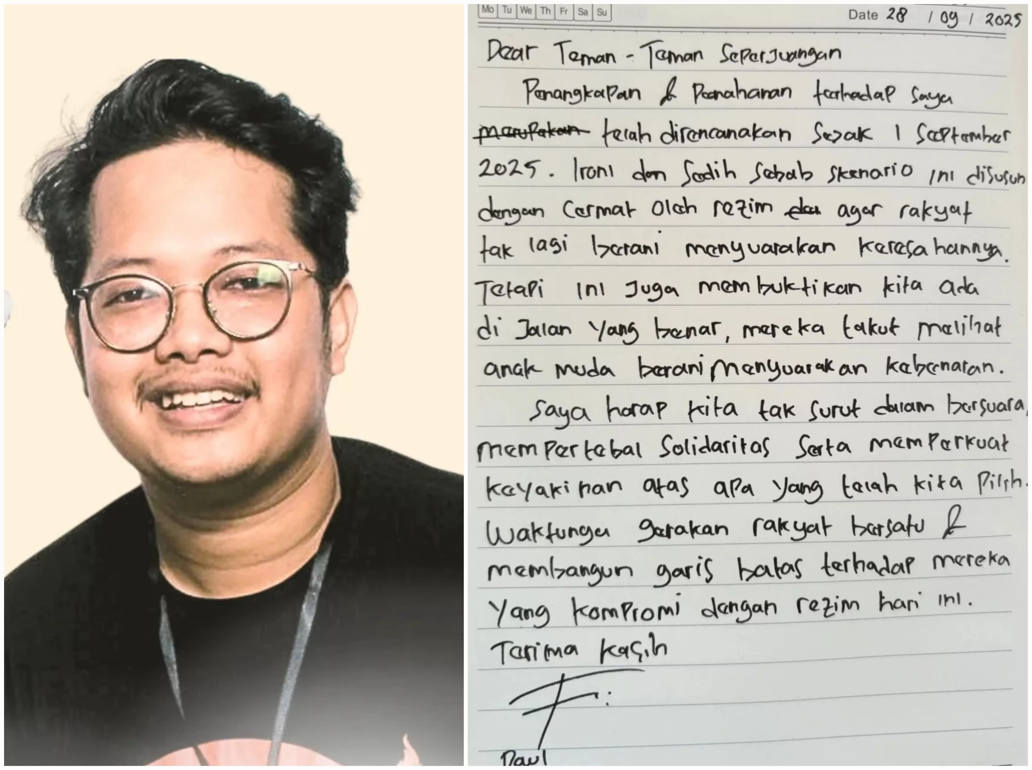 Heboh Aktivis Yogyakarta Paul Ditangkap Paksa Polda Jatim, LBH Surabaya Bersuara Keras.