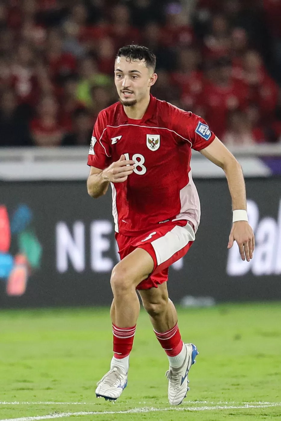 Pemain Timnas Indonesia Ivar Jenner.