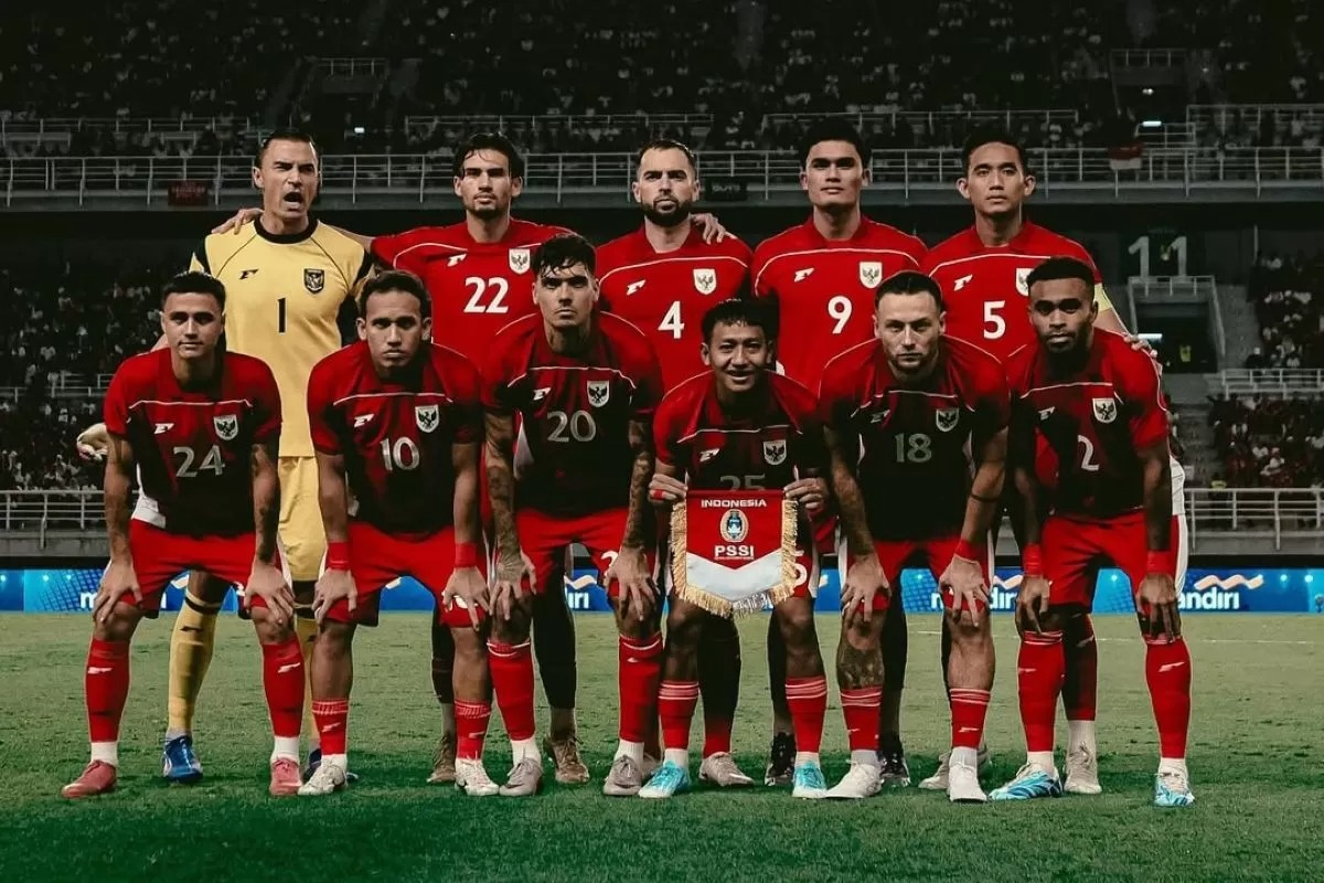 Skuad Timnas Indonesia.