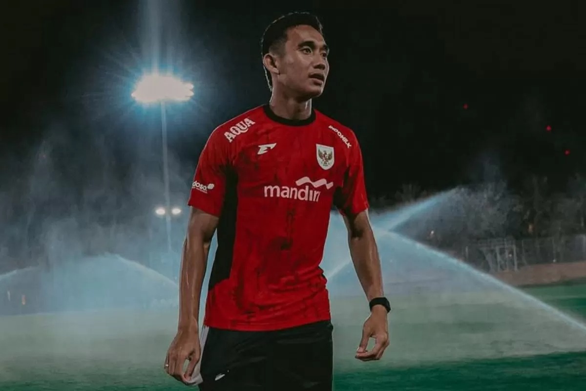 Rizky Ridho saat bela Timnas Indonesia di Kualifikasi Piala Dunia 2026.