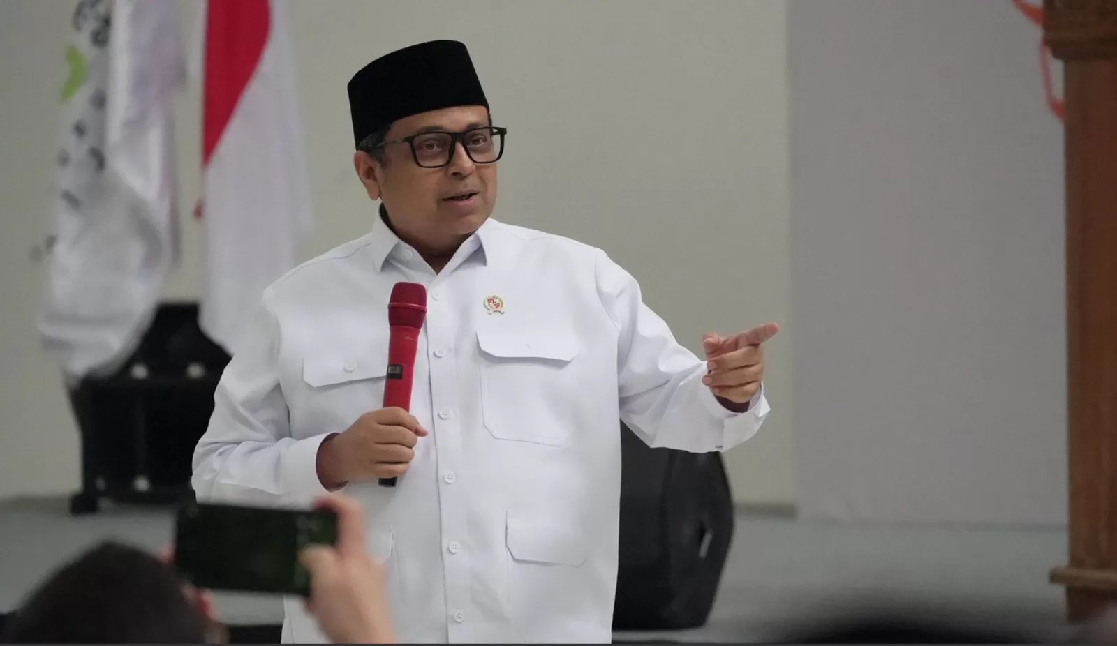 Kepala Badan Penyelenggara Jaminan Produk Halal (BPJPH) Ahmad Haikal Hasan yang akrab disapa Babe Haikal.