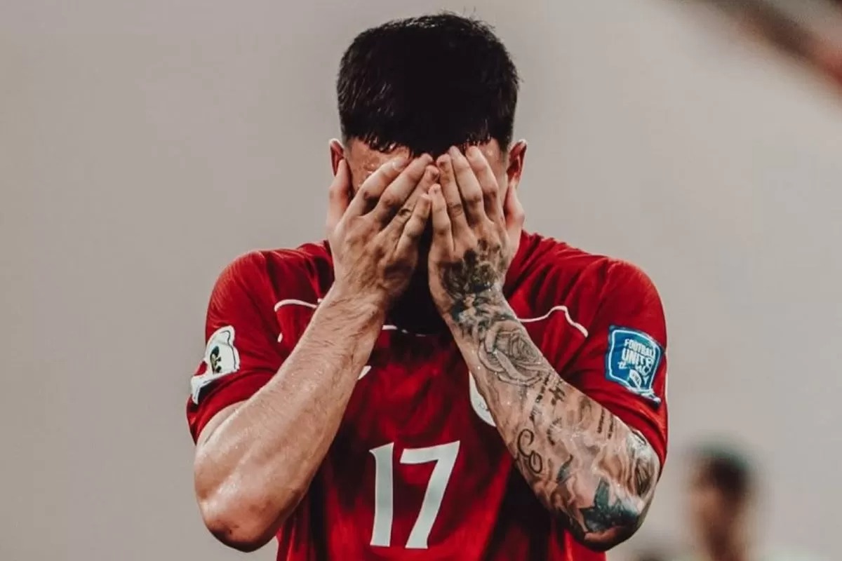 Calvin Verdonk jadi salah satu pemain Timnas Indonesia yang terpukul usai gagal lolos ke Piala Dunia 2026.