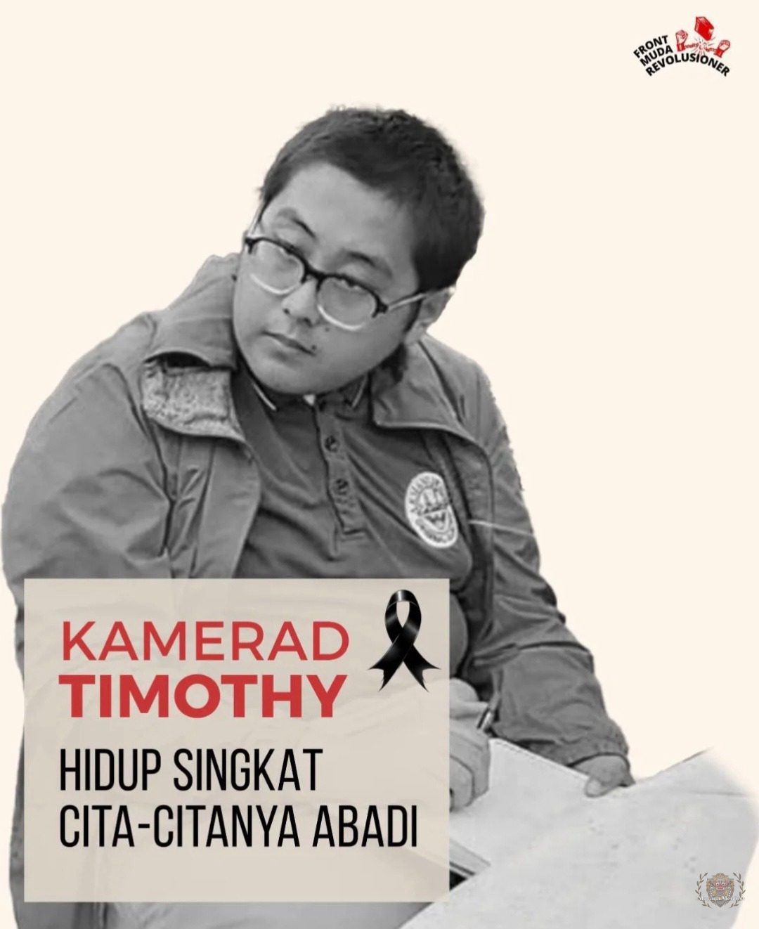 Sosok Timohy, mahasiswa Udayana Bali yang meninggal dunia diduga akibat bullying.