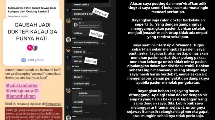 Diduga isi chat Calista Amore beredar di media sosial.