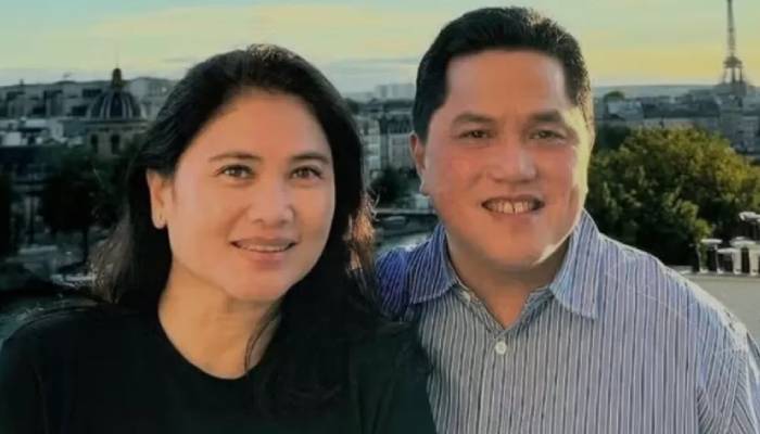 Erick Thohir dan Elizabeth Tjandra.
