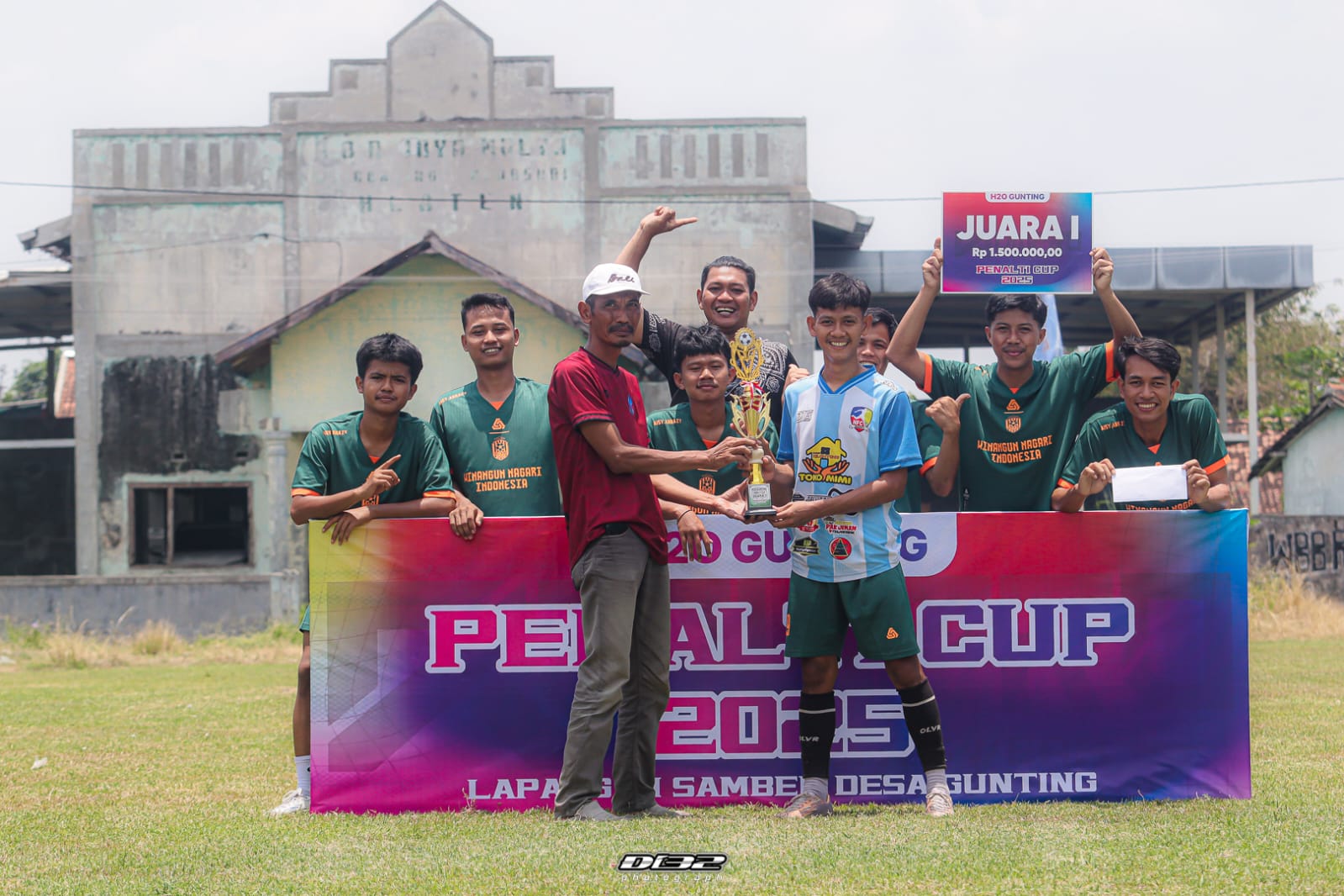 Putra Mancasan Sukoharjo juara Turnamen Penalti H2O (19/10/2025).