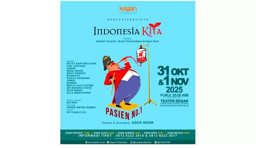 Poster Lakon Pasien No.1 Indonesia Kita.
