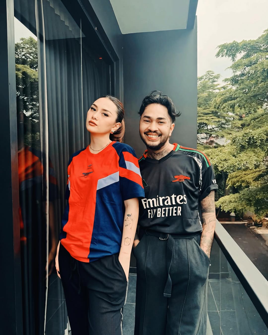 Onadio Leonardo dan Beby Prisilla.