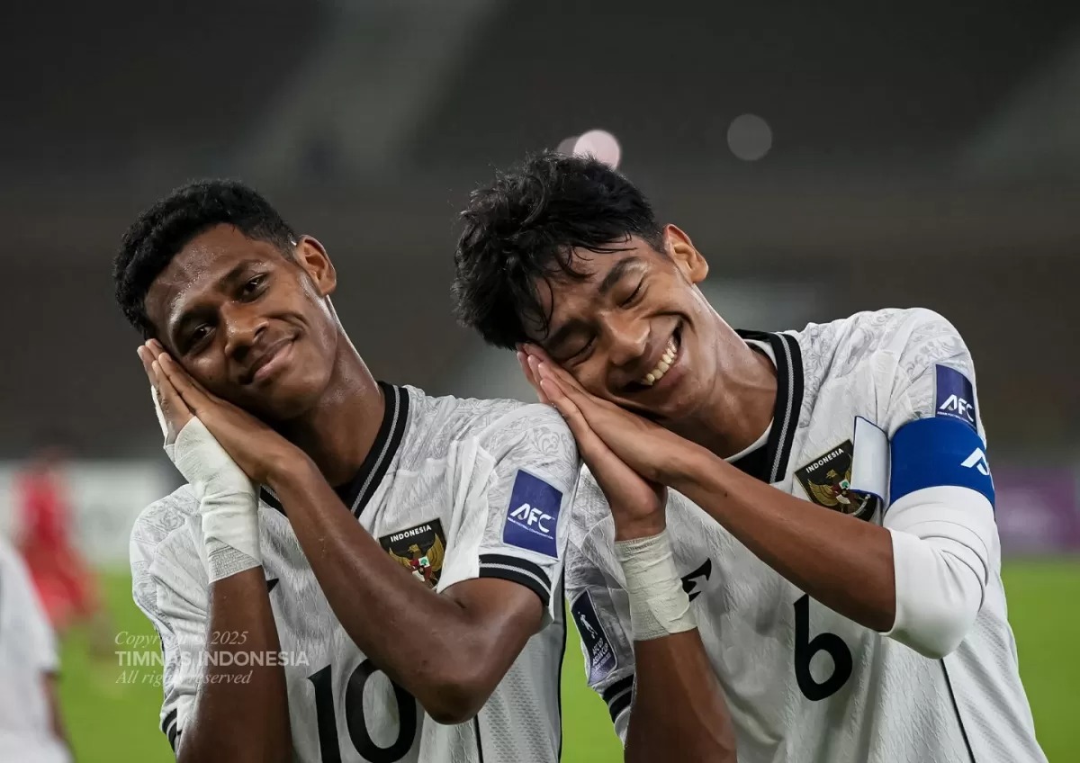 Selebrasi Pemain Timnas Indonesia U-17