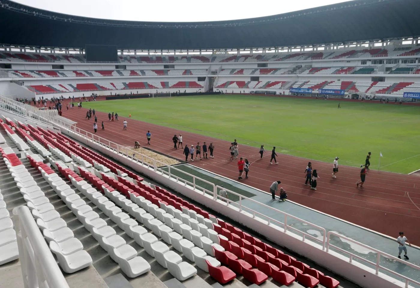 Stadion Jatidiri yang akan digunakan dalam laga Kendal Tornado FC vs PSIS Semarang.