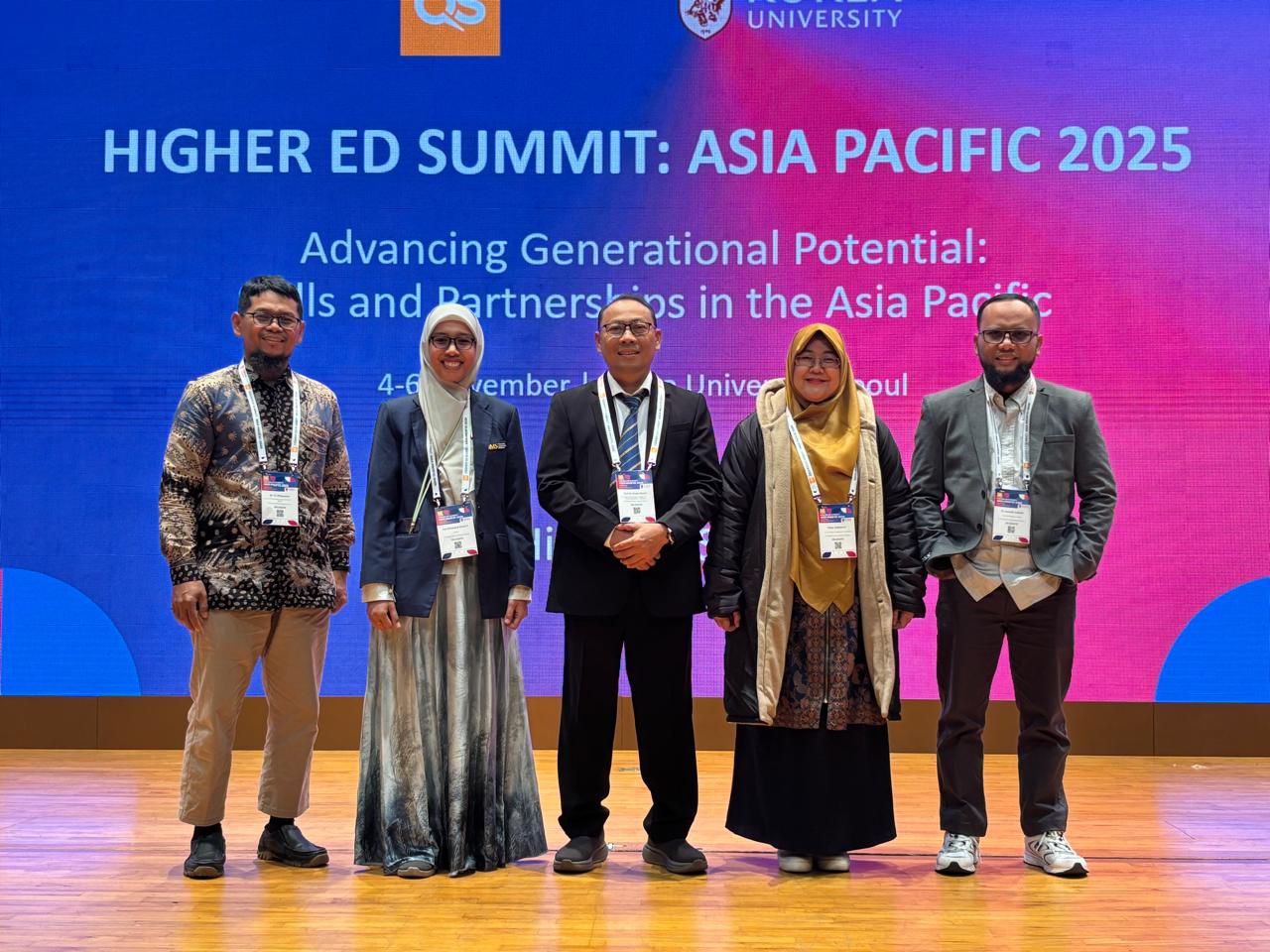 UMS Tampil di QS Summit Asia Pacific 2025