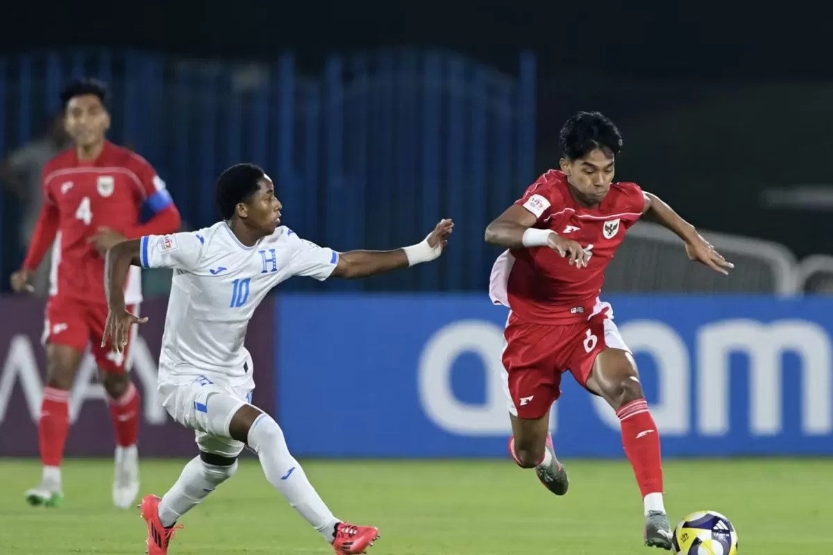 Timnas Indonesia U-17 raih kemenangan perdana saat melawan Honduras di Piala Dunia U-17.