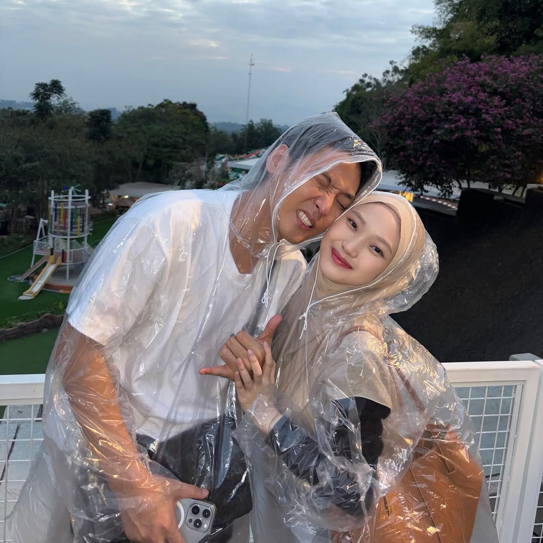 Julia Prastini dan Na Daehoon saat masih bersama.