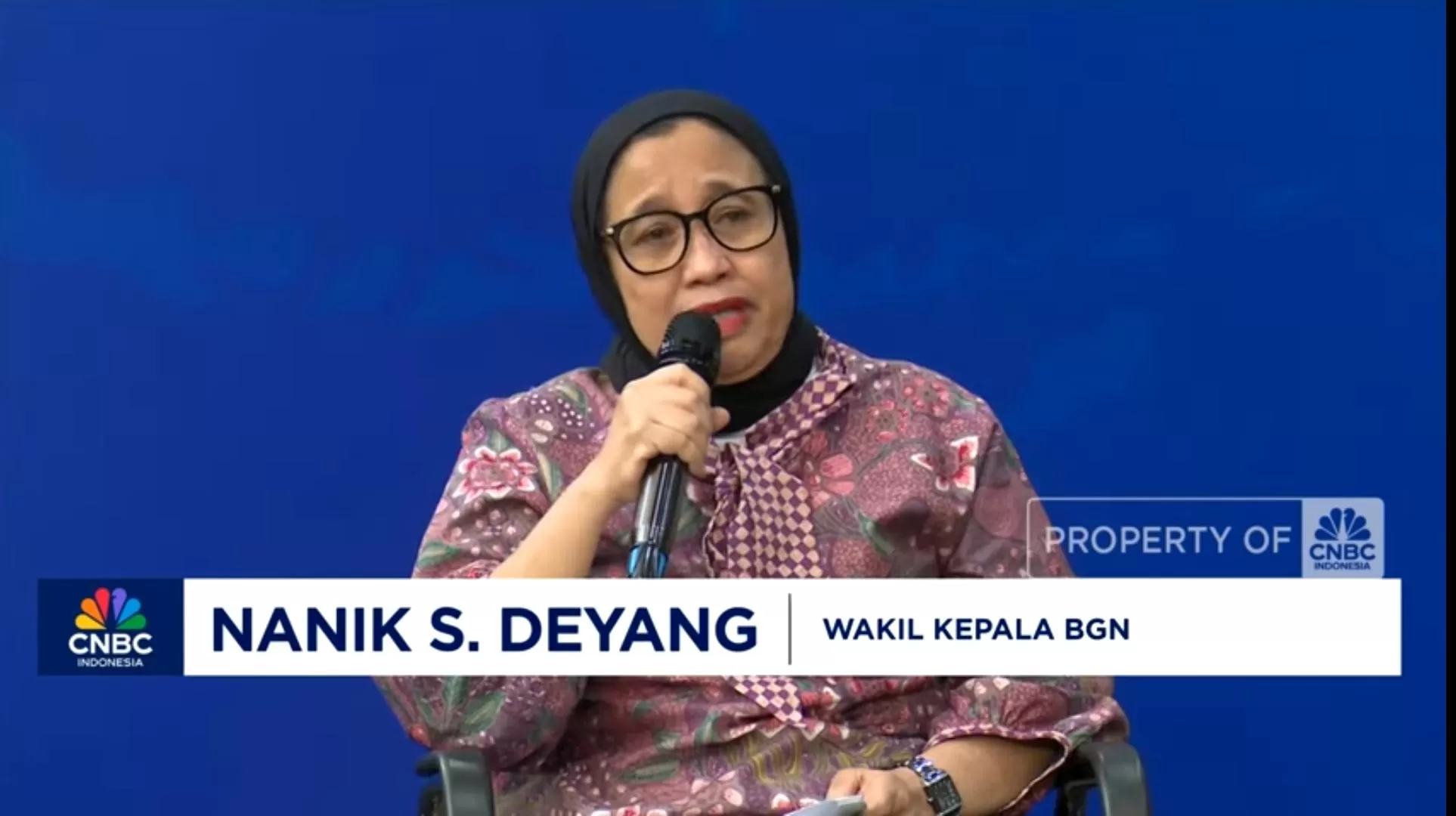 Nanik Deyang, Wakil Kepala BGN.