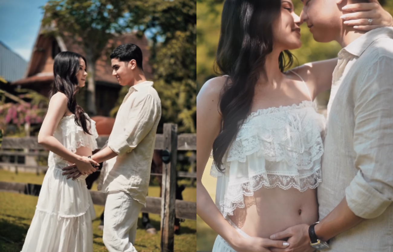 Al Ghazali dan Alyssa Daguise bagikan kabar kehamilan anak pertama.