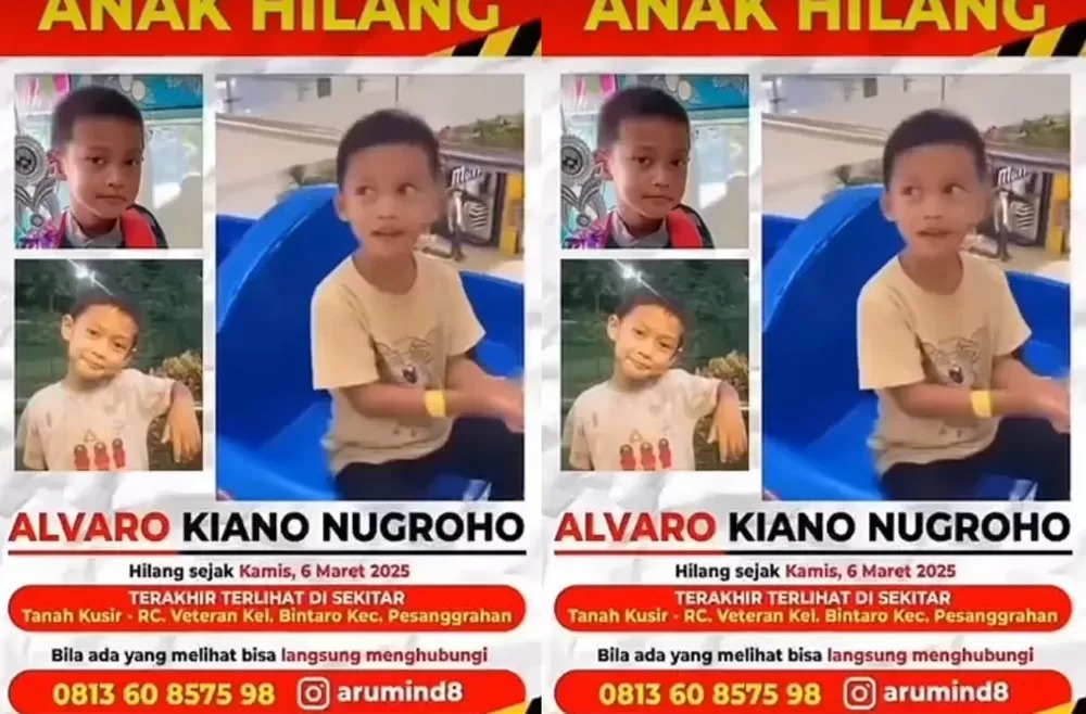 Nahasnya nasib Alvaro, bocah 6 tahun yang diduga dibunuh ayah tirinya.