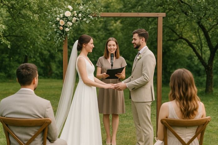 Ilustrasi Intimate Wedding