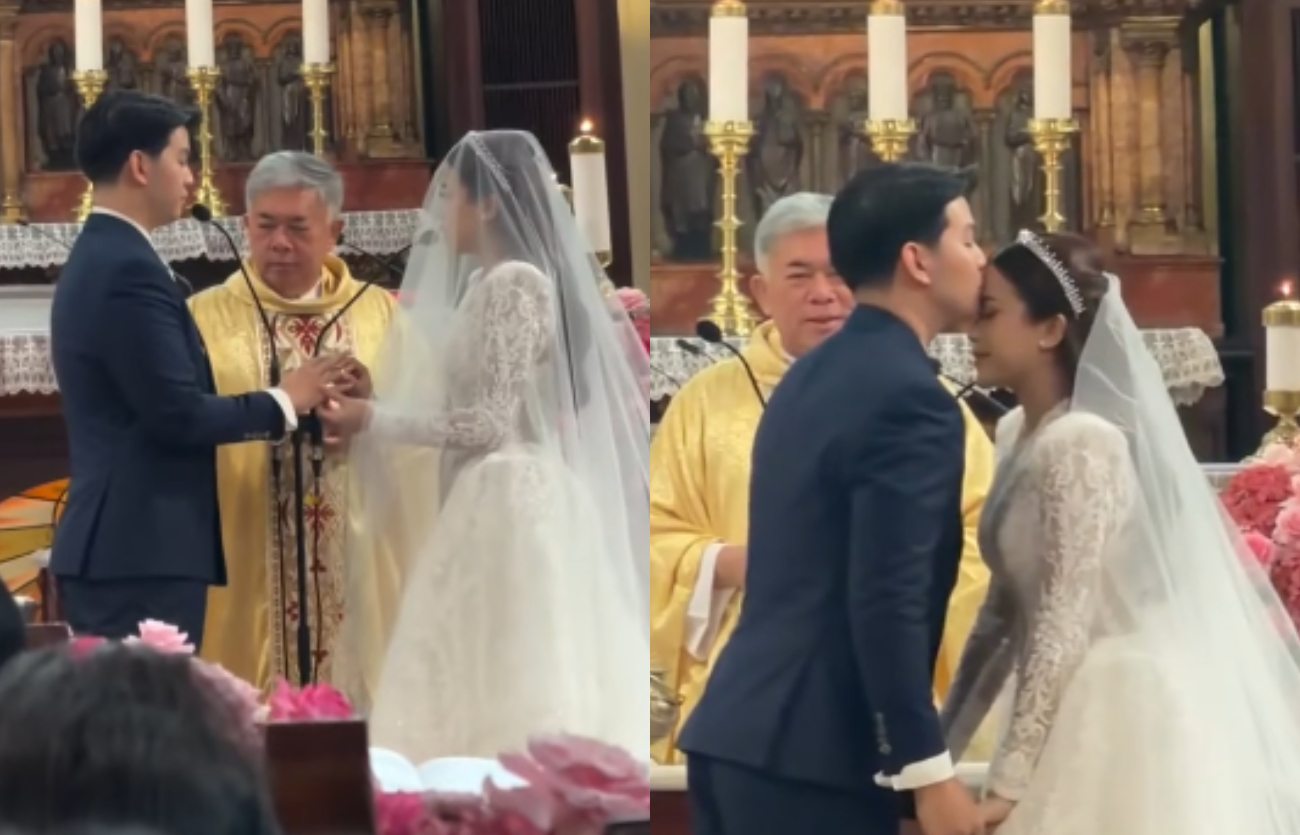 Prosesi pernikahan Brisia Jodie dan Jonathan Alden di Gereja Katedral, Rabu (3/12/2025).