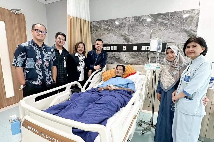 Raffi Ahmad Jenguk Fahmi Bo.
