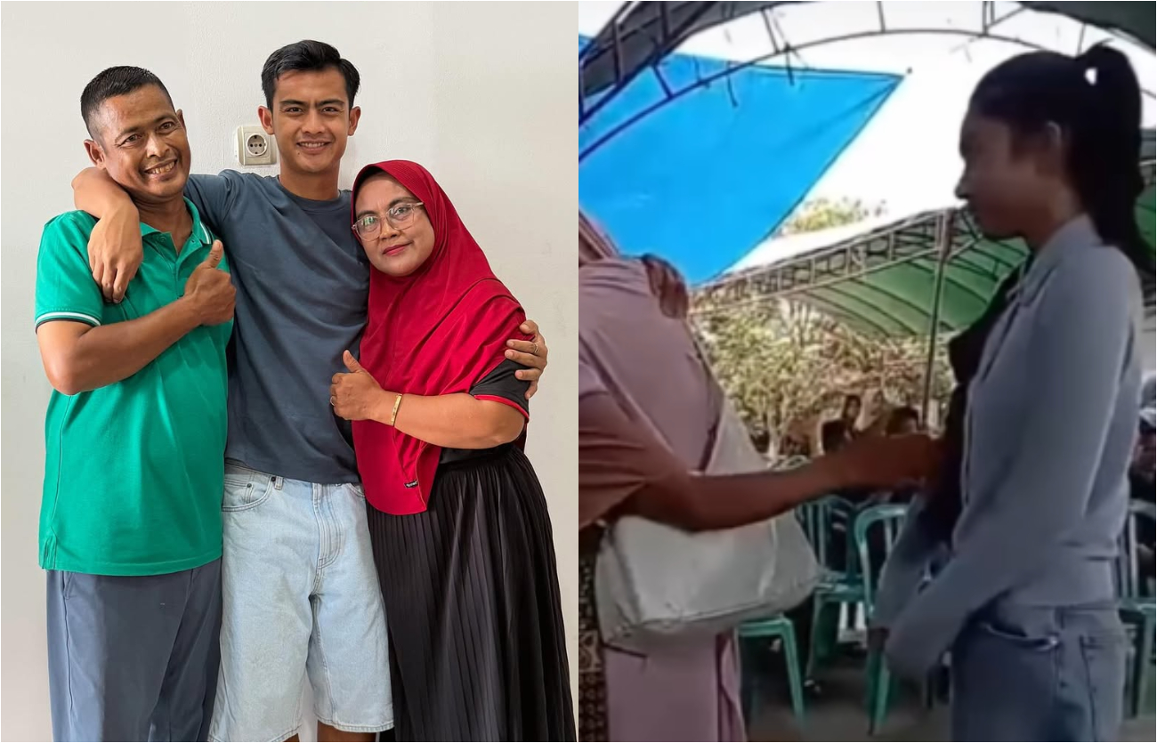 Azizah Salsha tampak hadir di rumah duka ayah Pratama Arhan.