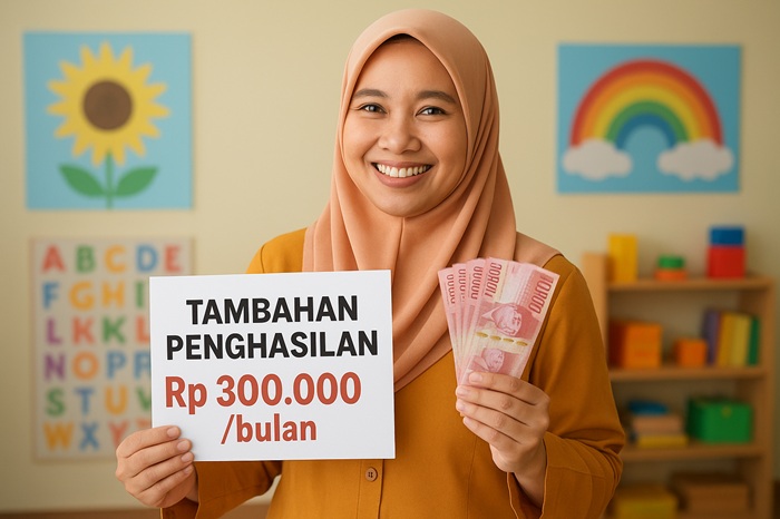Mulai Mei, Guru Paud akan mendapat tambahan penghasilan