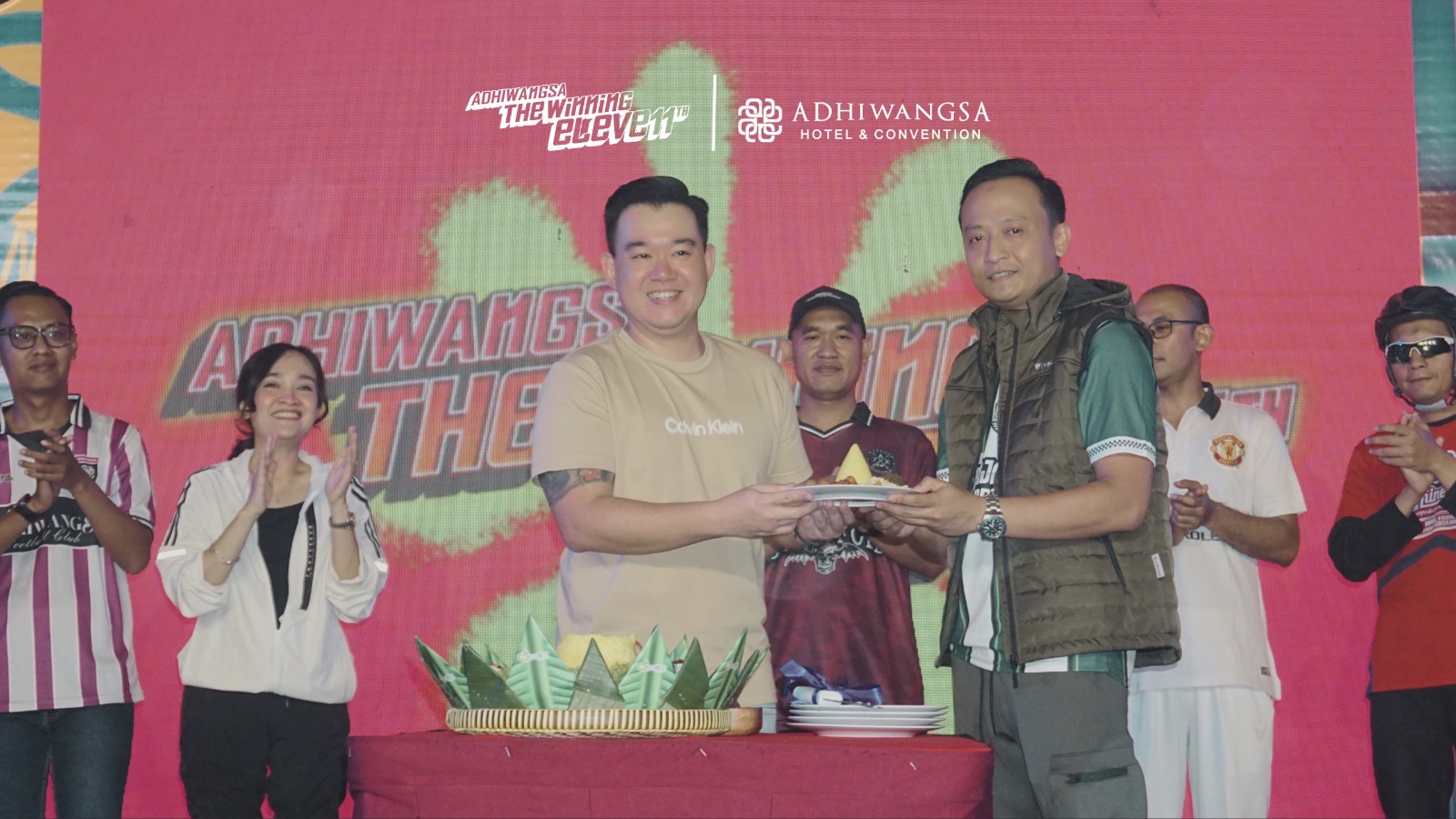 Anniversary ke-11 Adhiwangsa Hotel Solo &ldquo;The Winning Eleven&rdquo;.
