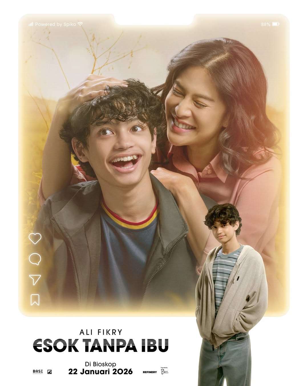 Film Esok Tanpa Ibu mengangkat kisah emosional tentang remaja, kehilangan sosok ibu, dan kecanggihan AI.
