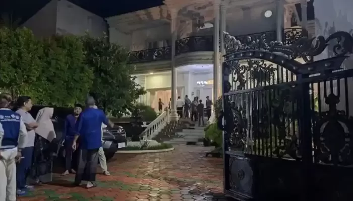 Rumah mewah yang jadi TKP tewasnya Aksel, putra politisi PKS Cilegon Maman Suherman.