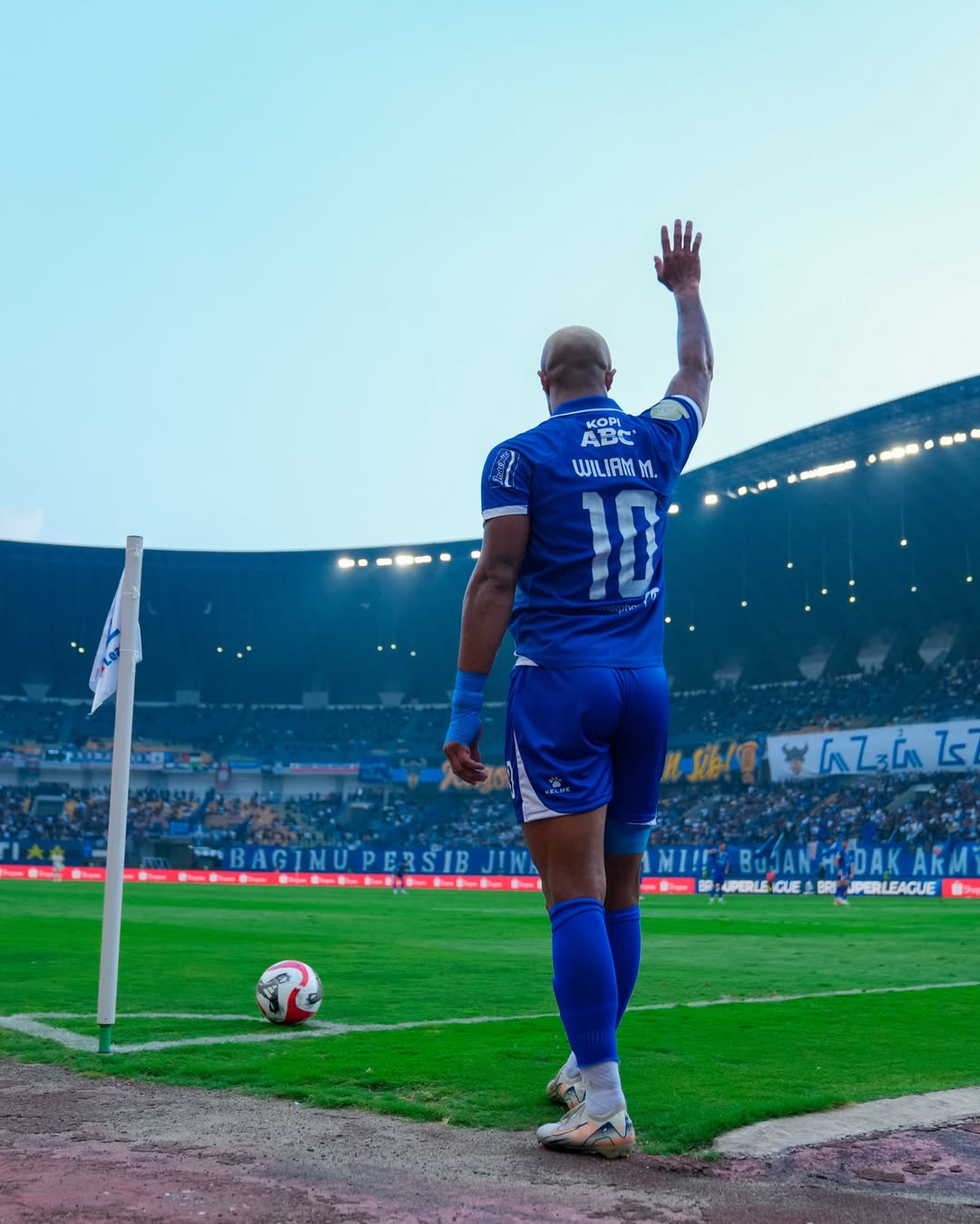 Wiliam Marcilio resmi berpamitan dengan Persib Bandung.