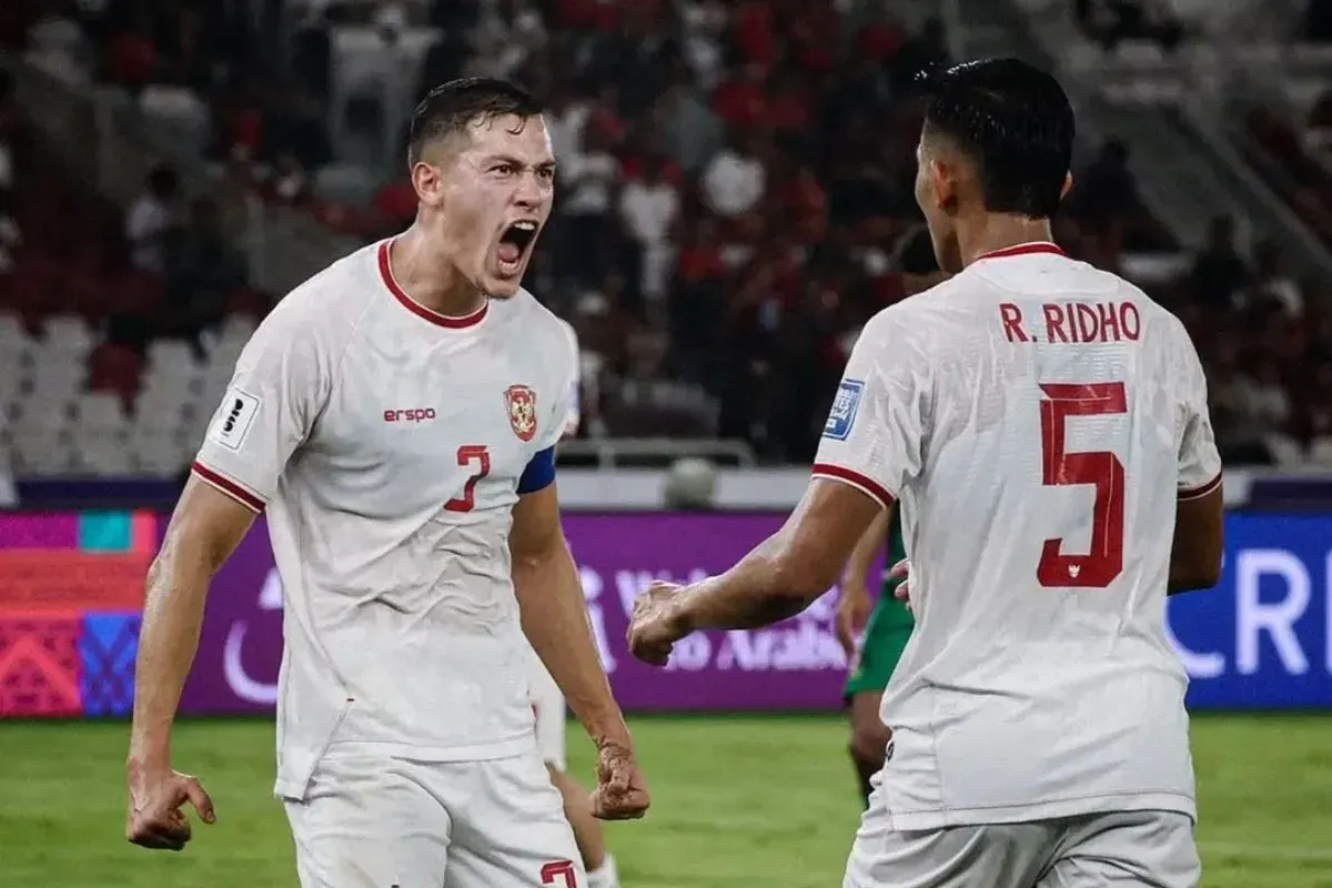 Jay Idzes dan Rizky Ridho.