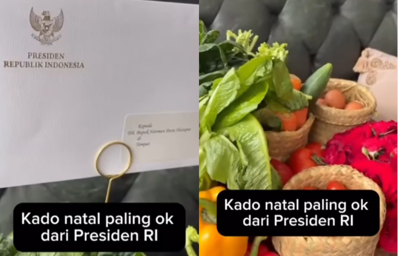 Isi hampers natal Prabowo Subianto yang diterima pengacara Hotman Paris.