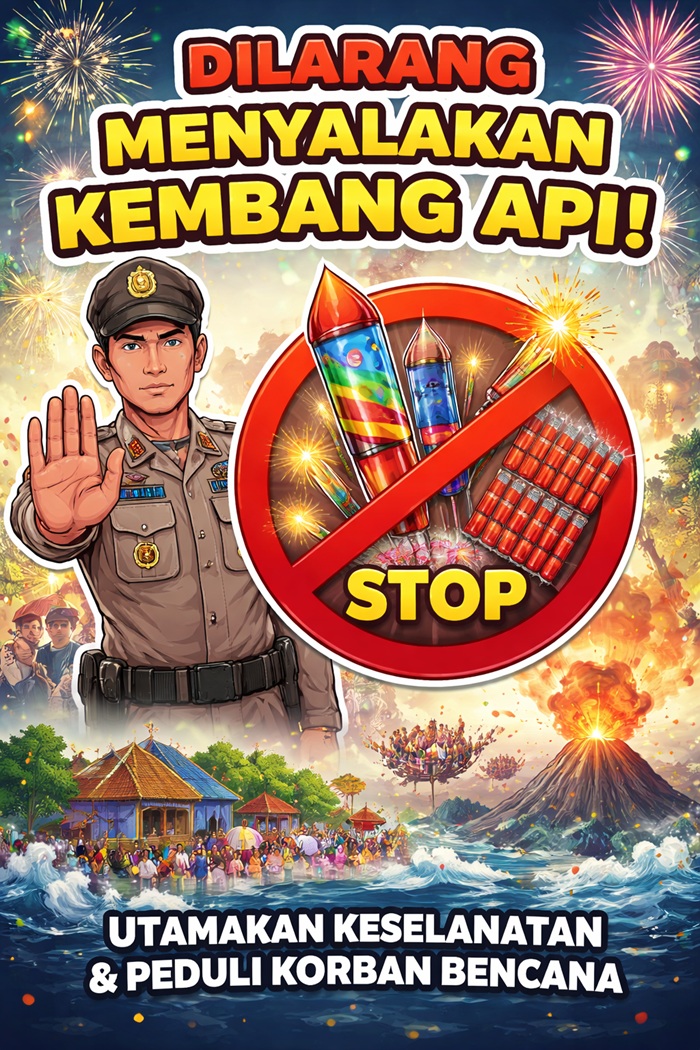 ILUSTRASI : Polresta Solo Tak Keluarkan Izin Kembang Api Saat Pergantian Tahun