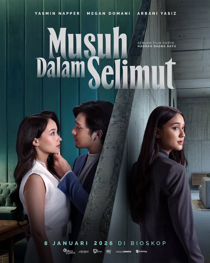 Di film Musuh Dalam Selimut, Arbani Yasiz berperan jadi cowok red flag dan akan beradu akting dengan Megan Domani