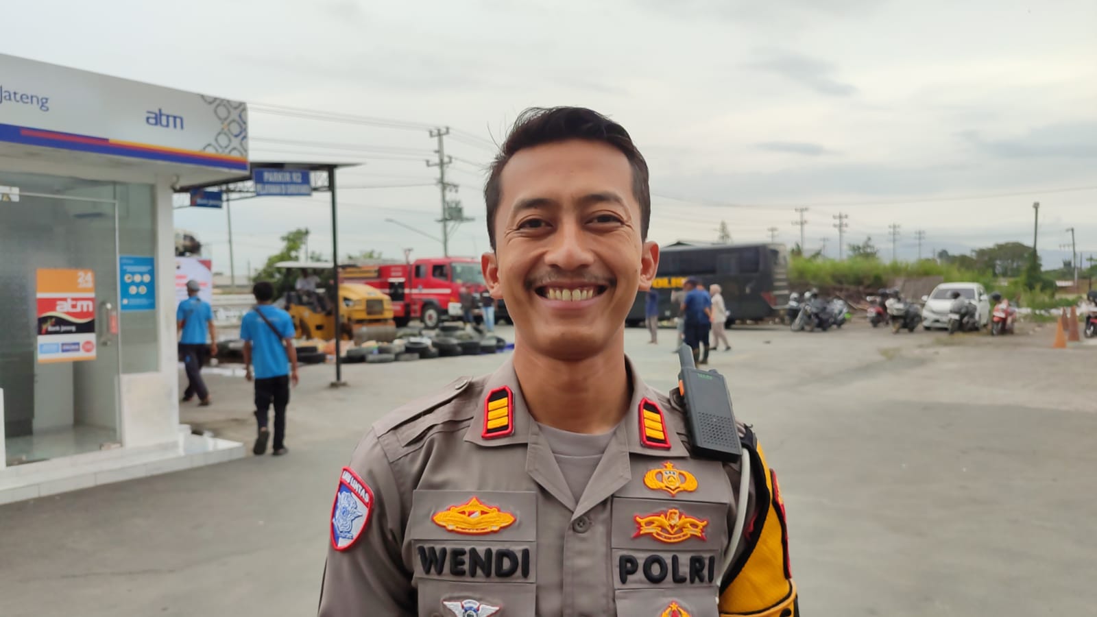 Kasatlantas Polres Klaten AKP Wendi Andranu.