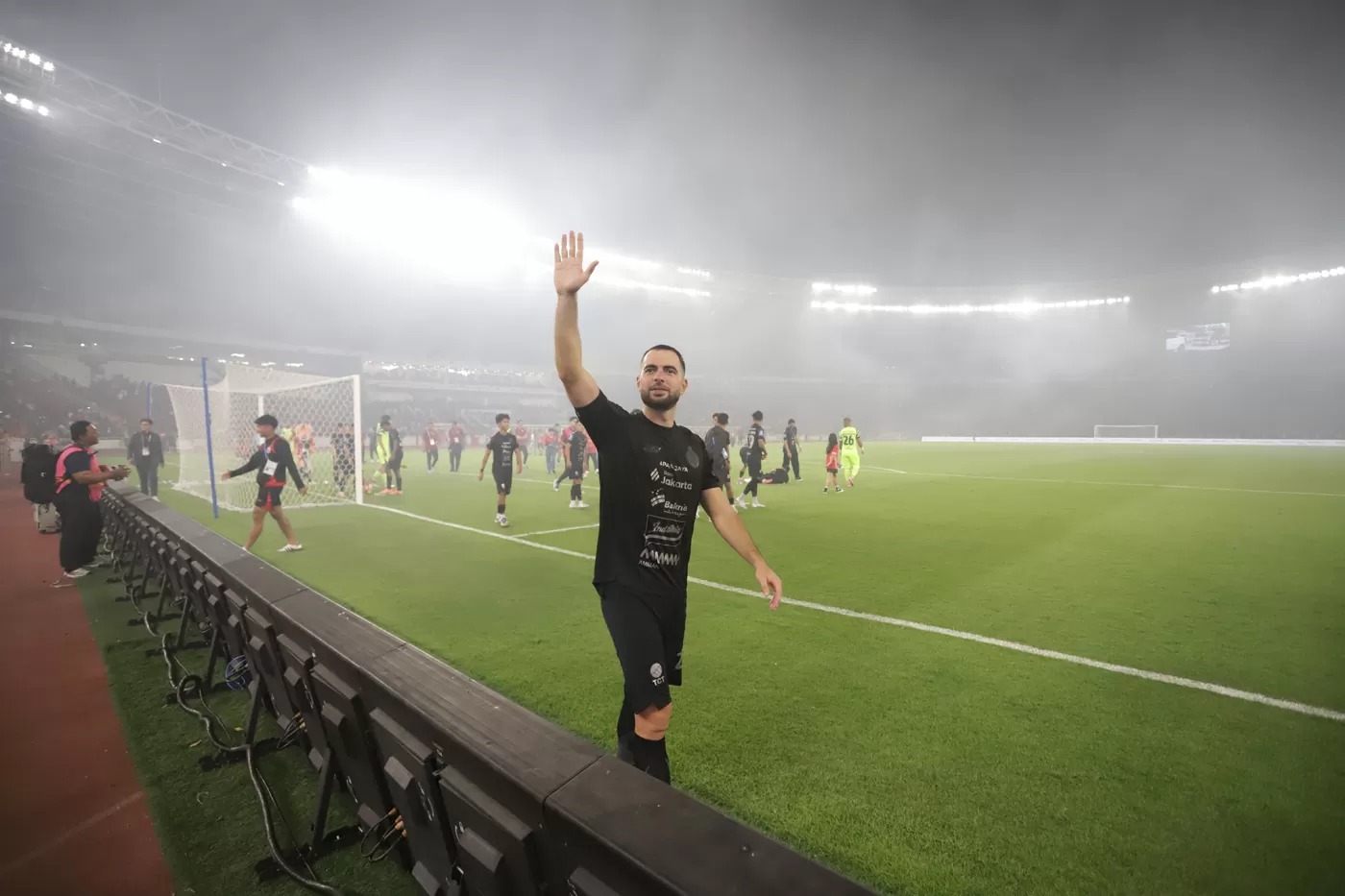 Pemain Persija Jakarta Jordi Amat.