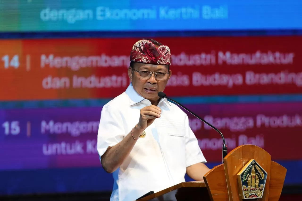 Gubernur Bali Wayan Koster.