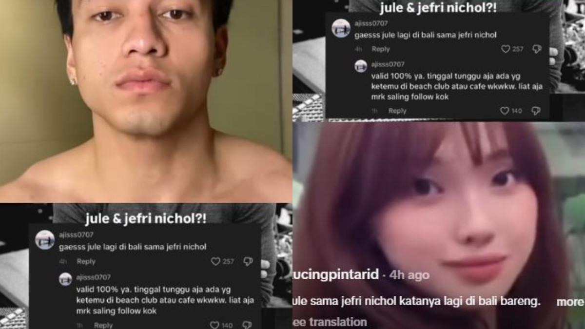 Geger kabar Jule diduga sedang berada di Bali bersama dengan Jefri Nichol
